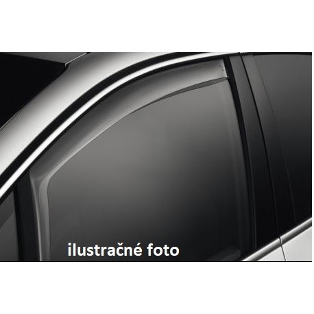 Ford Fiesta 2009- 3dv - deflektory (predná sada)