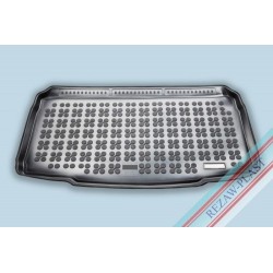 Seat Ibiza 2021- Facelift - na dolnú polohu kufra s rezervou - s BEATS Audio ozvučením Gumová vaňa do kufra Rezaw plast