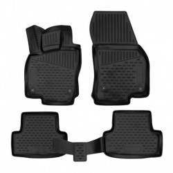 Škoda Karoq 2017- bez výplne pod sedadlom vodiča - 3D autorohože