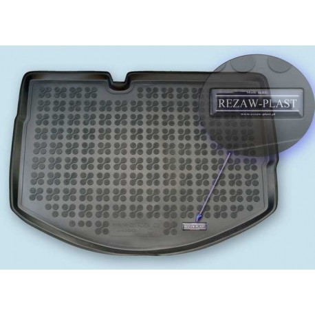 Citroen C3 2010-2016 s dojazdovou rezervou - Gumová vaňa do kufra Rezaw plast Citroen C3 2010-2016 s dojazdovou rezervou - Gumová vaňa do kufra Rezaw plast