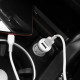 Z23 autonabíjačka dual USB s micro káblom